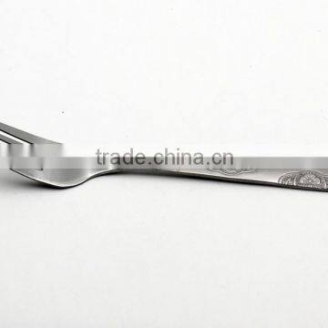 2016 mirror polish stainless steel fork in restaurant cutlery