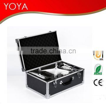 Black Aluminum Storage Carrying Case Transport Box for DJI Phantom 4