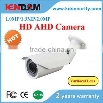 Kendom cost effective best selling ir weather proof ahd 1.0MP,1.3MP,2.0MP bullet camera with 42pcs leds