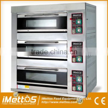 iMettos GAS and Electric use Commercial conveyor pizza oven