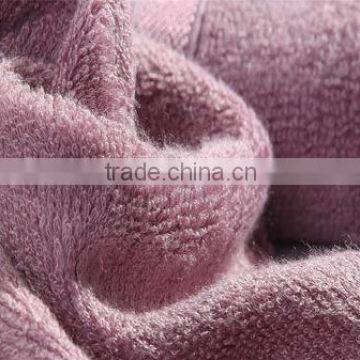 Luxurious From Bamboo Super Absorbent Solid 3 Piece Bath and Face Towel Set photo-6