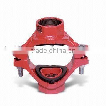 Mechanical cross-grooved fitting