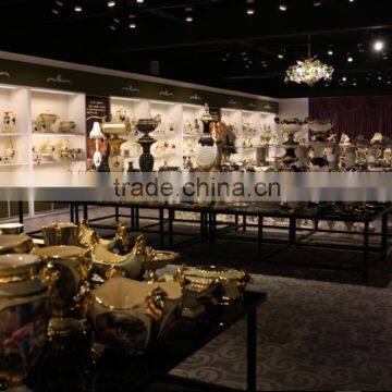 Chaozhou Factory Golded Ceramic Vase Type of Flower Vase photo-6