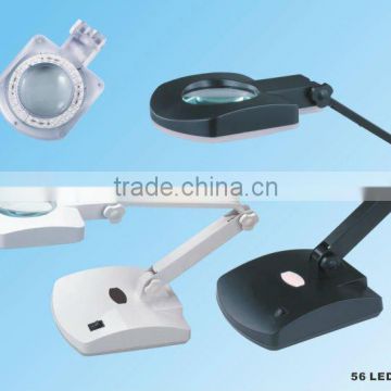 reading lamp magnifier/lighted magnifier lamp/dental magnifying lamp