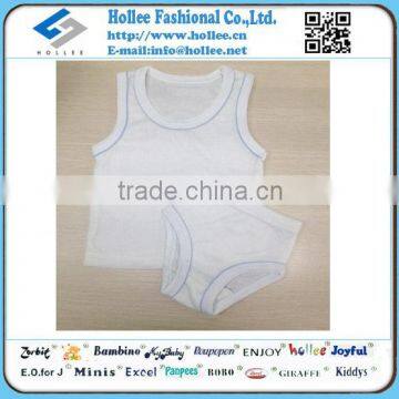 100% cotton baby suit sleeveless body vest