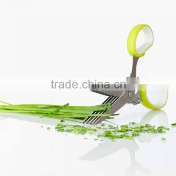 5-blades Herb Scissors- Premium Kitchen Shears With 5 Stainless Steel Blades photo-3