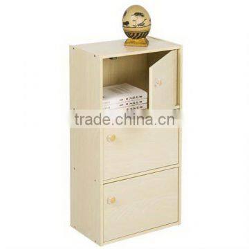 Cheap wood cabinet modern furniture 3 door 3 layer wood filing cabinet furniture