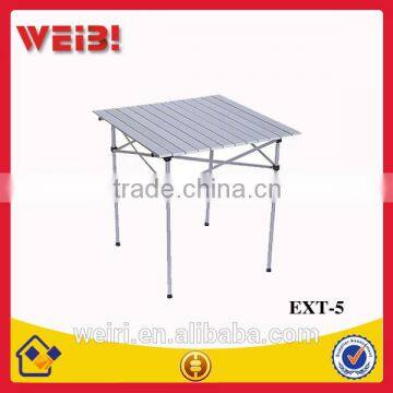 4 legs outdoor Aluminum Folding Picnic Table