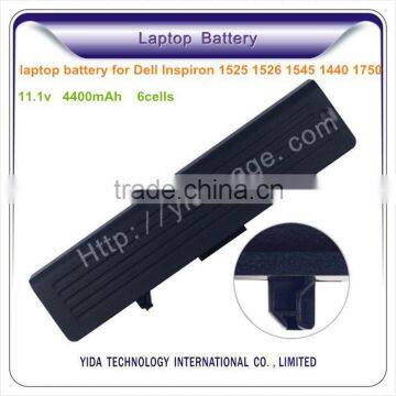 11.1v 4400mAh Japan cell laptop battery for Dell Inspiron 1525 1526 1545 1440 1750