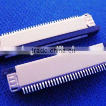 UL94V-0 0.5mm Pitch SMT Pin FFC/FPC Connector With Zif-Lock Type