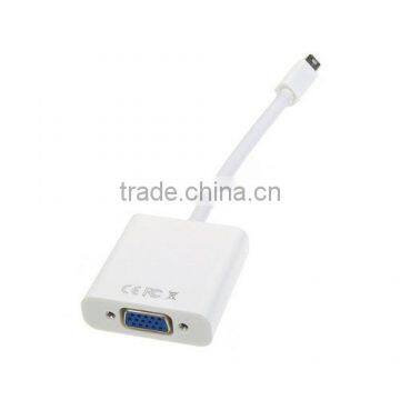 0.2M female VGA to Mini DP male converter adapter 15pin VGA connector to DP1.2 connector cable