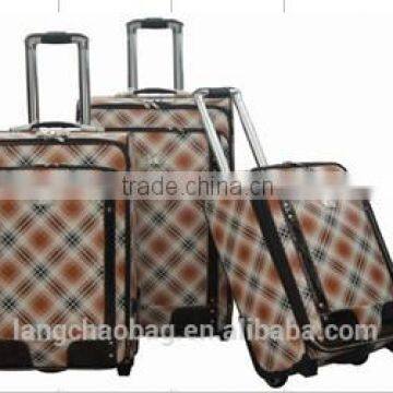 Travel Trolley Luggage- LANGCHAO Brand Fashion Man and Lady Business and Leisure Vintage Universal Wheel Travel Trolley Luggage