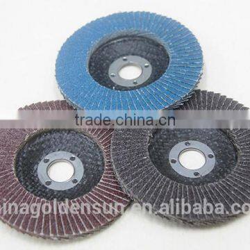 Calcined aluminum flap disc