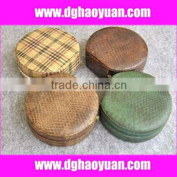 Round Jewelry box for promotion