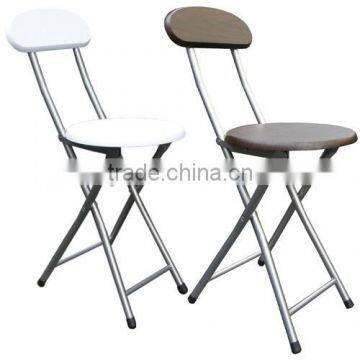 High Quality Plastic School Chair with Steel Frame