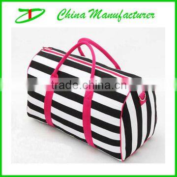 China wholesale canvas beach bag gym bag for women