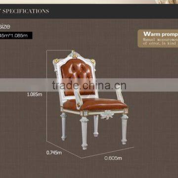 Luxury Office Furniture - Home Office Furniture-hand-made Royalty Classic Armchair photo-3