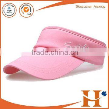 100% Acrylic Sun Visor Caps Rubber Band Adjust Hats photo-6