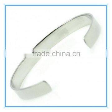 Stainless Steel Flat Curb Bracelet photo-5