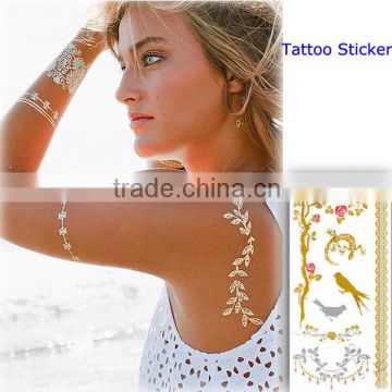 Fast Delivery Seaside Sightseeing Tattoo Sticker, Beauty Tattoo Sticker Waterproof