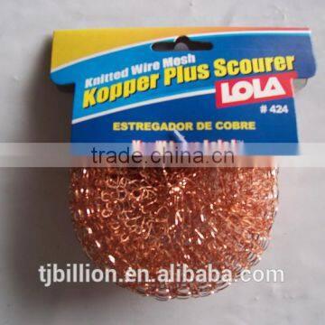 High performance copper coated scourer high demand products in china