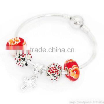 Wholesale 925 Silver charms Bracelet SSCP050