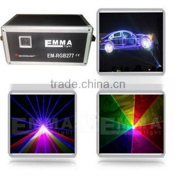 2014 Pro 5.3W RGB Full Color Animation Laser Projector Stage Light Lighting DJ SD