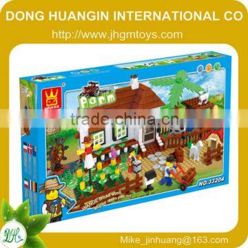 Farm Series kids intelligence building blocks educational toys