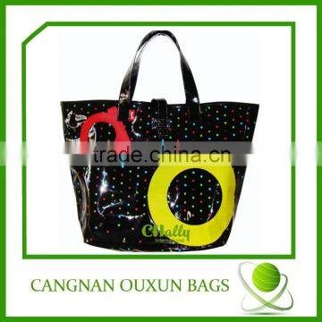 Shinny pvc bag women