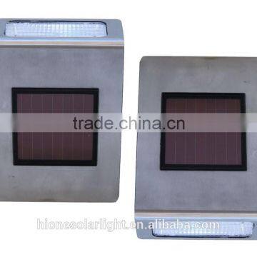 Stainless Steel Solar Wall Light Outdoor Garden Solar Light