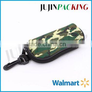 Fashional Camouflag Soft Pouch Sunglasses Case