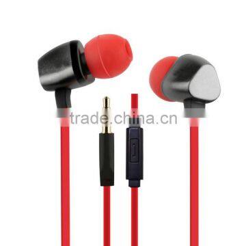 Metal earphone earpiece earbuds without mic, hifi earbuds and oem headphones manufacturer