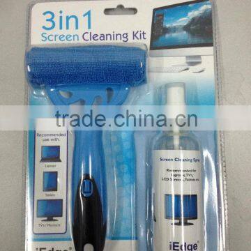 3 in 1 screen cleaning kit 100ml cleaner