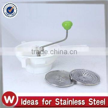 Food Mill With 3 Discs, Vegetable Mill