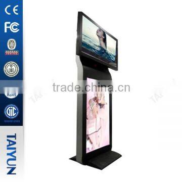 47" Airport/Shopping Center Double Sided Lcd Digital Signage