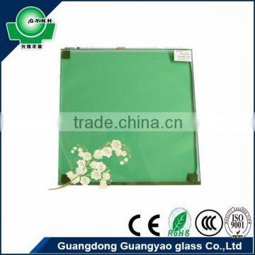 High quality laminated glass factory supplier 13.52mm green laminated glass thickness