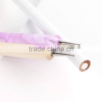 Cheap Wooden and Plastic Nail Art Dotting Tools and Brushes photo-2