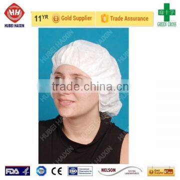 Disposable Nonwoven Spunlace Bouffant Cap