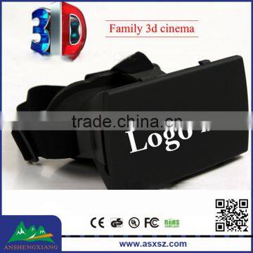 VR BOX 3D Glasses Google cardboard VR box Mobile Cinema Virtual Reality 3D vr Glasses