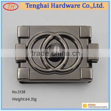 High Quality accessories push lock for handbags