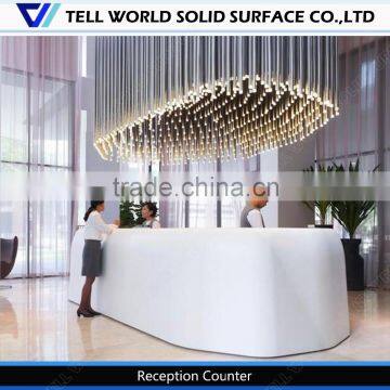 Office Counter Simple Design/curved Counter Design/restaurant Front Desk photo-4