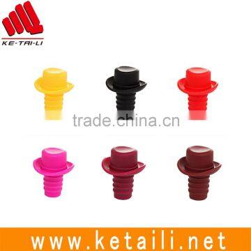 custom silicone bottle stopper made in China