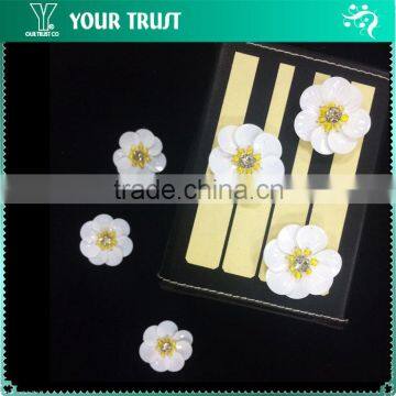 Handmade White Pearl Shell Sequin Decorative For Dresses Gift Crafts photo-2