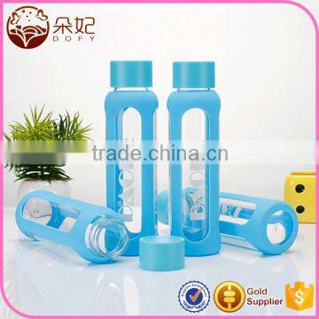 Alibaba high quality and high-grade unbreakable glass water bottle