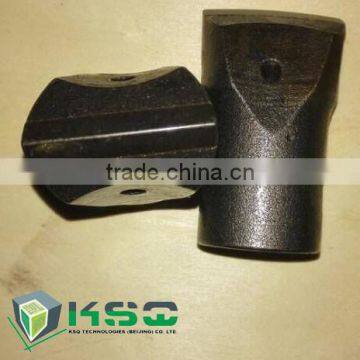 2015 hot sale with stock chisel taper rock drill bit 28mm