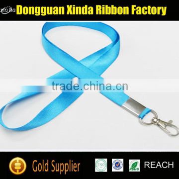 Dongguan factory polyester custom logo lanyard