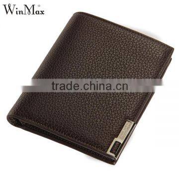 Wholesale Short Style PU Leather Coin and Cash Wallet for Men Pocket Purse photo-3