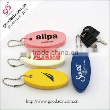 Chinese manufacturing fashion promotional gifts pu Keychain for Promotional