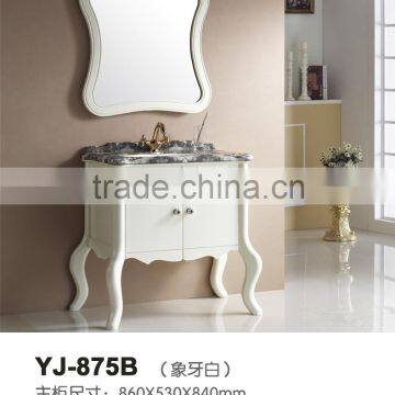 Elegant Desigh Sanitary Ware Floor Mounted Waterproof Bathroom Vanity photo-2