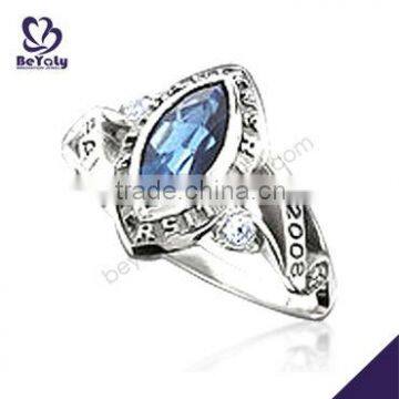 Fashion jewelry custom made low price keystone custom class rings